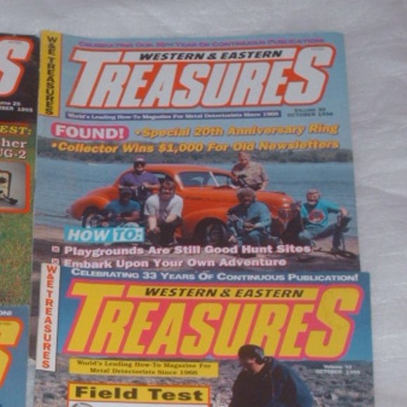 Lot of 6 Western & Eastern Treasures magazines - metal detecting, bottle hunting - Picture 3 of 7